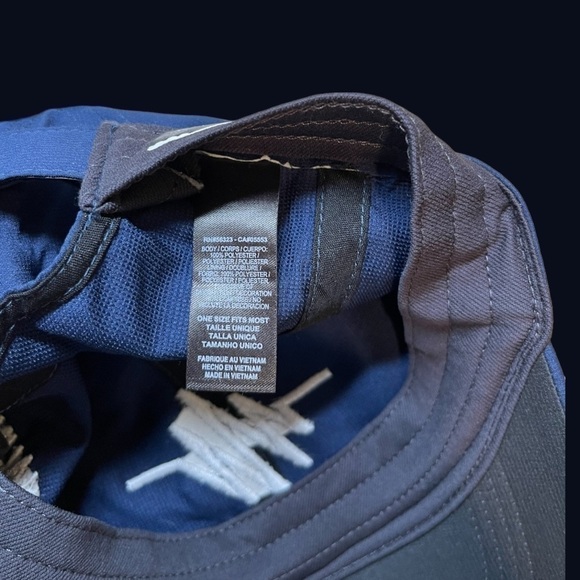 NIKEGOLF, NWT, UNISEX, NAVY BLUE, DRI-FIT, GOLF HAT. OSFM. - Picture 4 of 4
